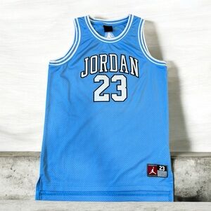 Jordan Blue and White Kids Jersey
